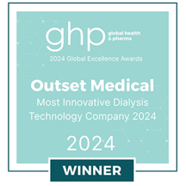 2024 Outset Medical GHP Winner Badge