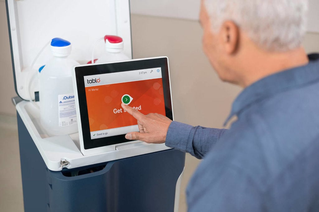 Take charge of your dialysis with Tablo | Outset Medical